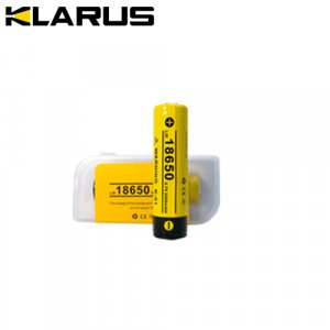 Batterie Klarus 18650 - 2200mAh 3.7V protégée Li-ion