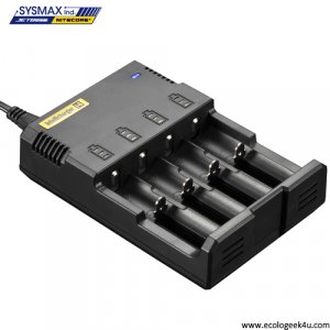 Chargeur Intellicharger i4 V2 Nitecore Li-ion, Ni-MH et Ni-Cd