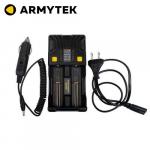 Chargeur Armytek UNI C2 universel batterie Li-ion, IMR, Li-FePO4, Ni-MH, Ni-Cd