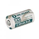 Pile Olight CR123A Lithium 3V  1600mAh 