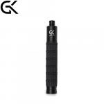 Bâton télescopique GK 580AL Acier/Aluminium - Déploiement rapide - Bouton-poussoir - Poignée grippée - Disponible en 17" et 21"
