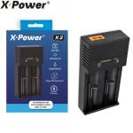 Chargeur XPower X2 pour 2 batteries IMR et INR