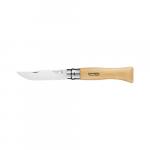 Opinel N°09 Tradition Inox  Couteau de poche pliant - Manche Hêtre - Lame 9 cm