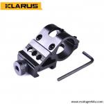 Support arme ALU Klarus MGM3 déporté -  1 pouce, pour lampe de diamètre 25 à 27mm