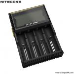 Chargeur D4 Nitecore Li-ion, IMR, Ni-MH, LiFePO4 et Ni-CD