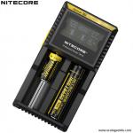 Chargeur D2 Nitecore Li-ion, IMR, Ni-MH, LiFePO4 et Ni-CD