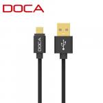 Câble DOCA micro usb-USB haute vitesse 2 mètres