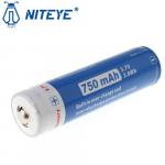 Batterie Niteye 14500 - 750mAh 3.7V protégée Li-ion