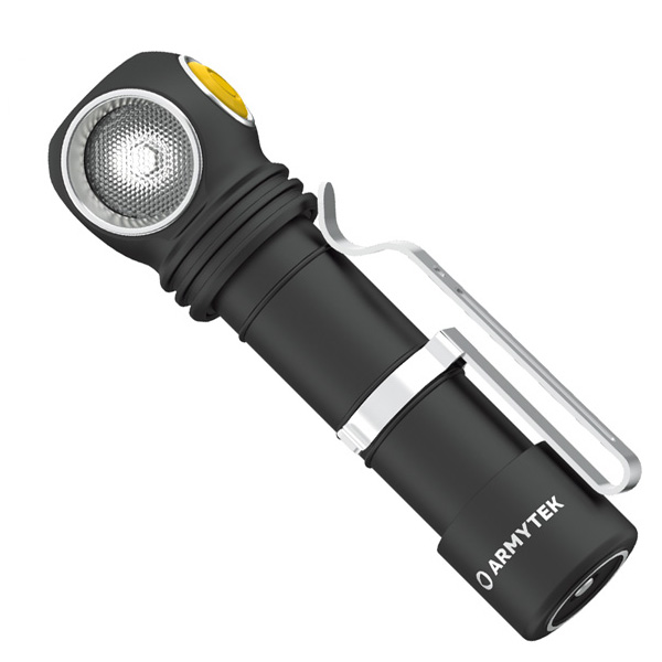 Lampe frontale Armytek Wizard C2 PRO 2330Lumens - rechargeable en USB - Warm Light