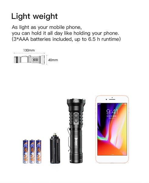 Lampe Torche UV avec 51 LEDs - Babeurre