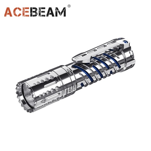 Lampe Torche Acebeam E70-SS Acier inoxydable – 4000 Lumens