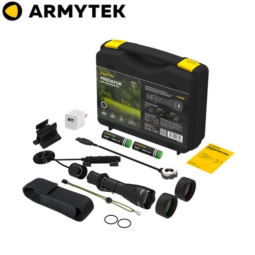 Armytek Predator Pro Magnet USB Extended Set Warm – 1400 Lumens