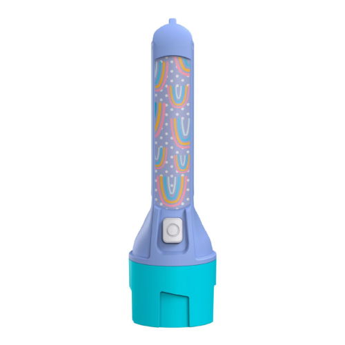 Lampe Poche Enfant (bleu) Torche Poids Léger (46g) Lumière Jaune