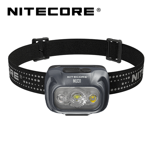 Lampe Frontale Nitecore NU31 – 550 Lumens lumière rouge intégrée