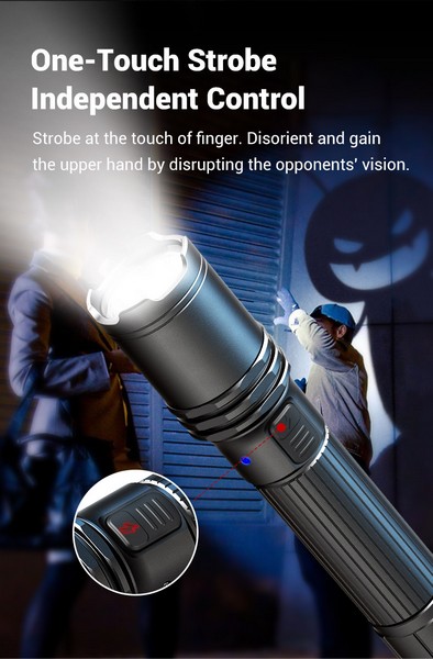 Lampe Tactique Rechargeable A1 Pro LED - klarus - 1300 Lumes