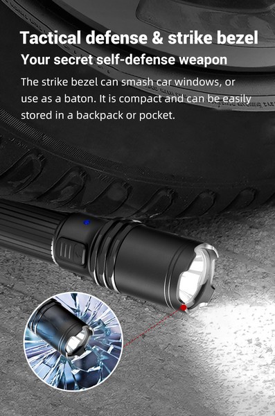 Lampe Torche Tactique Pour Militaire A2 PRO LED