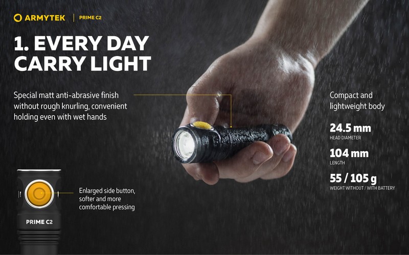 Batterie Armytek 18650 – 3200 mAh – Protégée - ARMYTEK FRANCE