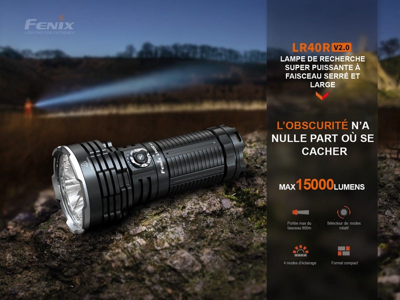 Lampe Torche Nitecore rechargeable TM28 6000Lumens ultra puissante