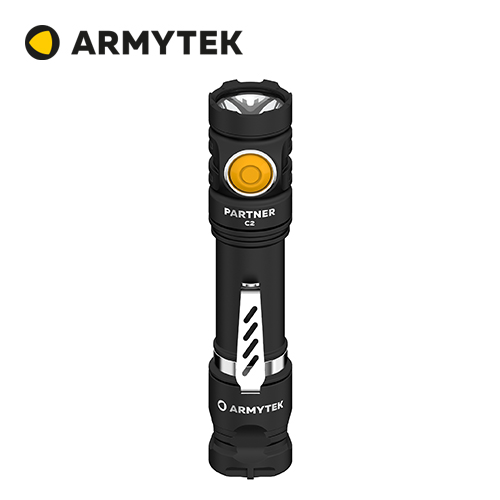 Lampe Torche Armytek Partner C2 V4 WHITE Magnet USB – 1100 Lumens