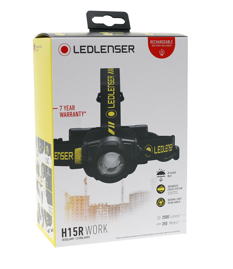 Lampe de travail rechargeable Ledlenser W6R Work 500 Lumens