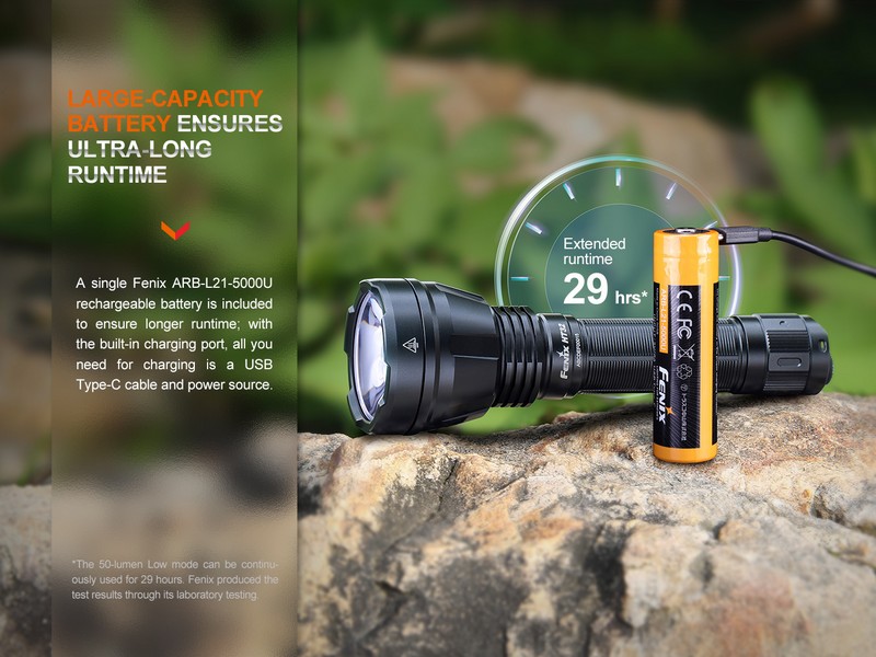 Lampe torche LED ultra puissante waterproof - portée 250 mètres à 25,90 €