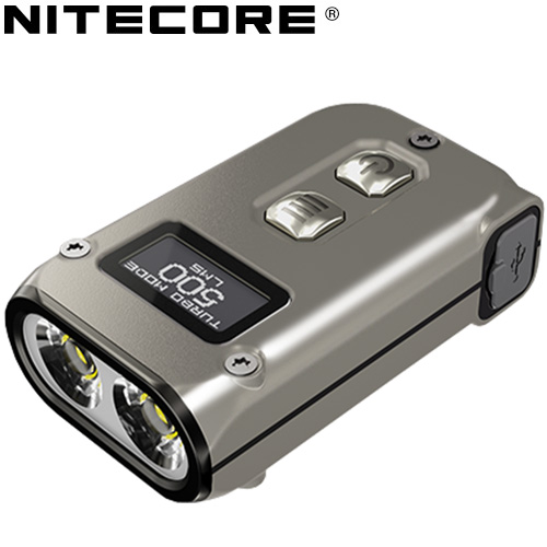 Nitecore Tini 2 Ti 500 Lumens mini lampe de poche rechargeable