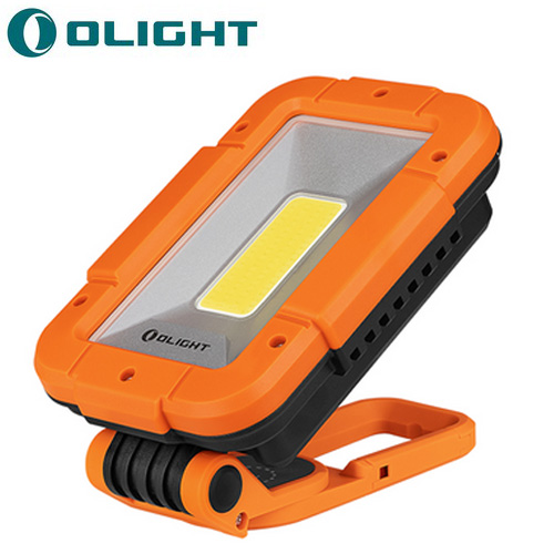 Lampe de travail Olight Swivel Pro max - 1600 Lumens projecteur rechargeable  activités extérieures, éclairage d'urgence