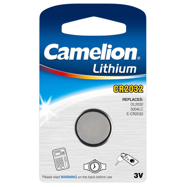 Pile CR2032 Camelion Lithium 3V