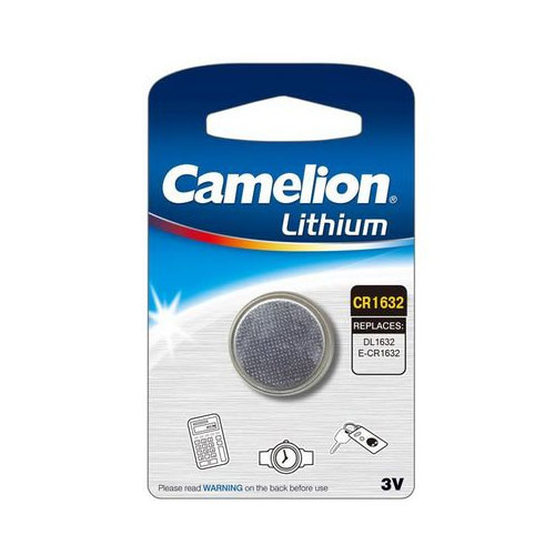 Pile CR1632 Camelion Lithium 3V