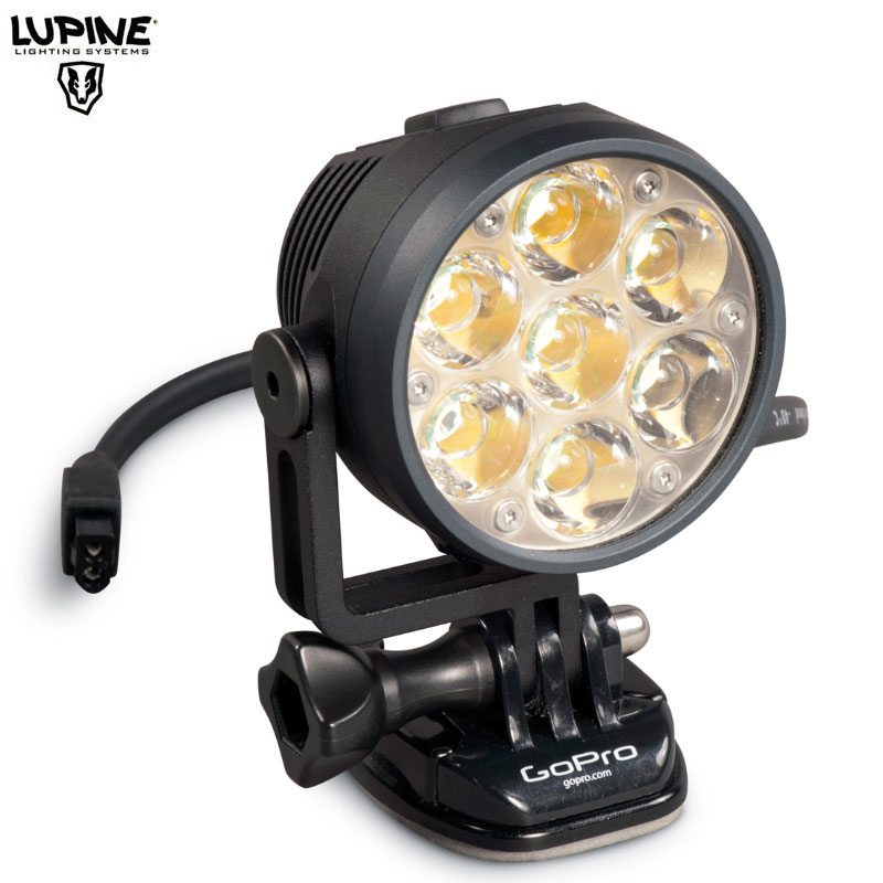 Support de fixation pour lampe Lupine Betty R, pour montage sur pied de  caméra GoPro