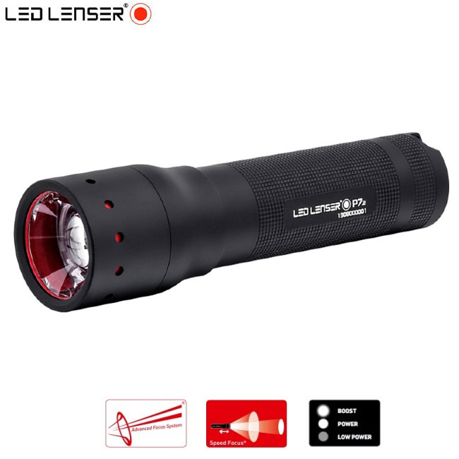 Lampe Torche Led Lenser P7 + 4 piles AAA Offertes