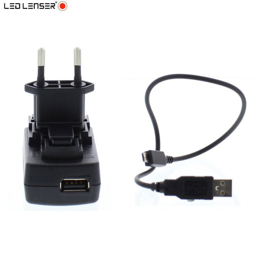 Chargeur secteur Led Lenser USB pour SEO H7R.2, H14R2, M7R