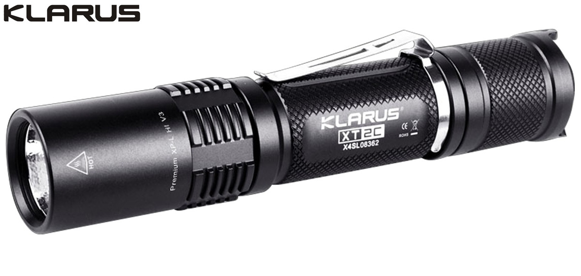 allwan Kit airsoft lampe Tactique Klarus XT2C - 1100 Lumens