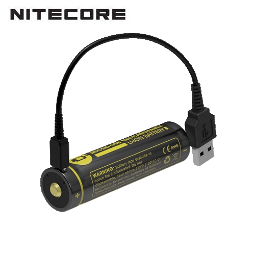Batterie Nitecore NL1834R 18650 - 3400mAh 3.6V protégée Li-ion