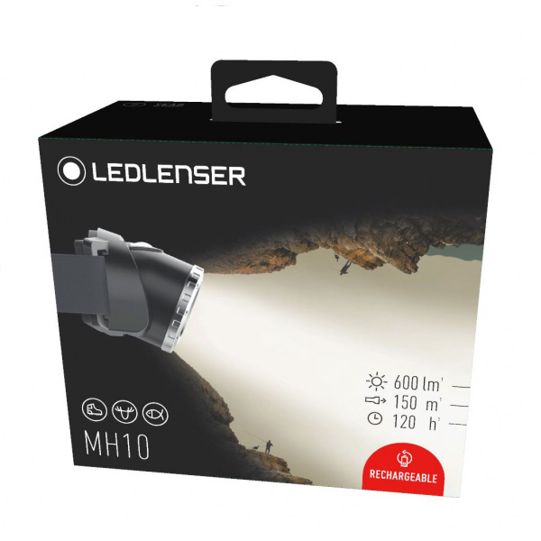 Lampe frontale rechargeable Led Lenser MH10