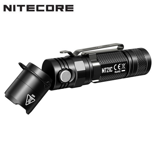 Lampe Torche Nitecore MT21C - 1000 Lumens, articulée de 0 à 90 °