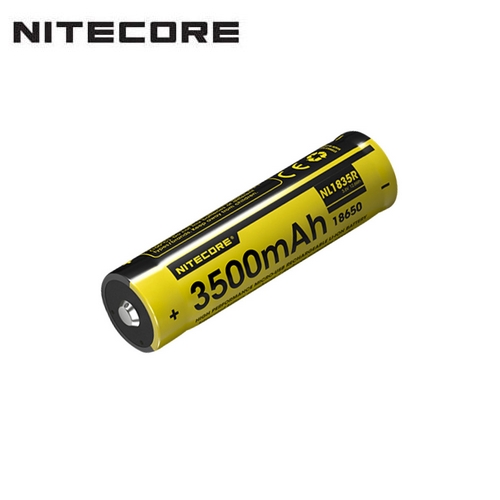 Batterie Nitecore NL1834R 18650 - 3400mAh avec chargeur port USB intégré