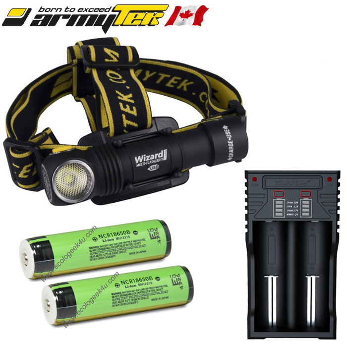 Angelof Lampe Frontale à Piles Lampe Puissante Avec 5 LED Headlight Camping Garage Chasse Lampe Trail 25000 Lumens 