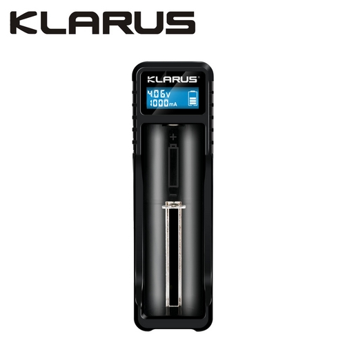 Chargeur Klarus K1X USB 1 baie 21700 Li-ion, Ni-MH, Ni-Cd