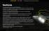 Lampe frontale Nitecore UT27 520 Lumens