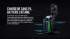 Lampe Torche Olight Baton 3 Noir  1200 Lumens