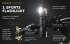 Lampe frontale Armytek Wizard C2 PRO MAX 4000Lumens - rechargeable en USB - White Light