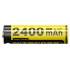 Pack de 4 batteries AA Nitecore MH2400 - 2400mAh 1.5V rechargeable en USB-C 