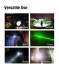 Lampe Torche Klarus GL6 - 1600 Lumens et laser vert  Rechargeable - support Picatinny + Interrupteur déporté TRC1