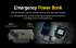 Lampe de Travail Nitecore NWL30 3000 Lumens - 3 en 1 - Anti-moustique - Powerbank - Orientable 360°  - Rechargeable USB-C