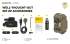 Lampe Tactique Armytek Buckler M1 700 Lumens - Montage Arme de Poing - Rechargeable Magnétique - IP67