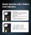 Lampe de poche Klarus E8 1000 Lumens - Triple Éclairage - Tête Pivotante 180° - Rechargeable USB-C