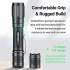 Lampe torche tactique Nextorch E51D - 2100 Lumens - rechargeable USB-C