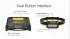 Lampe Frontale Nitecore HA27 UHE 800 Lumens - 3 temp&eacute;ratures de couleur - Triple alimentation 