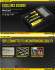 Chargeur D4 Nitecore + 4 batteries 3500 Nl1835HP Nitecore + câble allume cigare